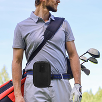 Étui universel étanche à coque rigide pour télémètre de golf, sac de transport antichoc pour télémètre avec clip de ceinture