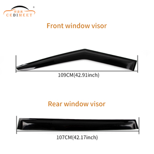 <span class=keywords><strong>Precio</strong></span> de fábrica, accesorios para automóviles, Deflector de ventana, visera de puerta, protector contra la lluvia, protector contra el clima para <span class=keywords><strong>KIA</strong></span> <span class=keywords><strong>CARNIVAL</strong></span> <span class=keywords><strong>2022</strong></span> - Product Image 3