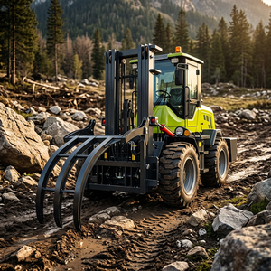 <span class=keywords><strong>Forklift</strong></span> Diesel Bermerek Pabrik 4x4 3 Ton 3.5 Ton 5 Ton Off-road Diesel Semua Medan Kasar untuk Dijual - Product Image 1