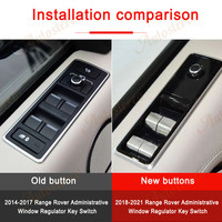 Botones de ventana estéreo para coche Land Rover Range Rover Vogue L405 Sport L494 2013-2021