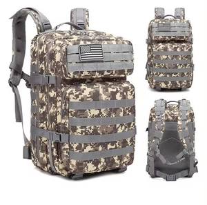 Sac à dos tactique MOLLE, sac d'assaut, sac à dos de randonnée en plein air pour le camping, les voyages, les soins médicaux, logo personnalisé OEM - Product Image 4