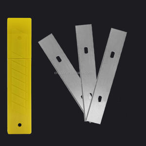 Lames de rasoir en acier de remplacement de 4 pouces, lames de grattoir pour le nettoyage de voiture, la maison, la serpillière, grattoir à glace - Product Image 2