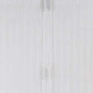 Moustiquaire magnétique 110x220 cm 2 panneaux blanche pour portes fenêtres balcon - Product Image 3