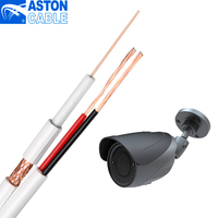 Aston bajo de la fábrica pérdida RF CCA BC LMR400 50 ohm 75 ohm RG58 RG59 CCTV CATV Coaxial Cable