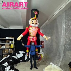 Marioneta Inflable Personalizada de <span class=keywords><strong>Cascanueces</strong></span>, Marionetas Inflables Gigantes Caminantes con Luces LED en Venta - Product Image 2