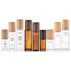 Botellas de rodillo de perfumes de aceite esencial de vidrio grueso ámbar de 5-15ml Botellas de rollo vacías de vidrio marrón clásico - Product Image 5