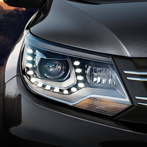 Pour VW <span class=keywords><strong>Tiguan</strong></span> 2013-2016 LED Auto Phare Assemblage Mise À Niveau Tearful Style LED Voiture Avant Lampes Projecteur Lentille Accessoires - Product Image 2