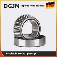 Roulements à rouleaux coniques impériaux à une rangée, précision P0, diamètre intérieur 10-100, acier pour roulements, joints ouverts
