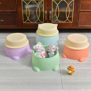 Amazon Offre Spéciale en plastique maison ménage boîte de rangement en plastique pour enfants <span class=keywords><strong>jouet</strong></span> avec roues boîte de rangement pour enfants - Product Image 6