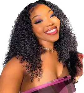 Look hair cheap wholesale 13x6 peruvian virgin bone straight/body/curly/water human hair frontal full hd lace wigs