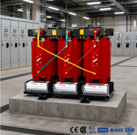 Transformateur sec SCB12 2500 kVA 10 kV/0,4 kV triphasé à résine coulée avec enroulement en cuivre