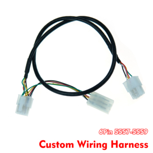 Aangepaste Molex 5557 5559 6-pins kabelboom 1 naar 2 splitterkabel mannelijke vrouwelijke connector kabelboom voor automotive apparatuur - Product Image 1