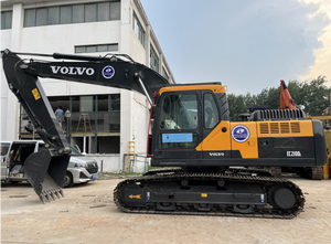 Excavatrice hydraulique utilisée de construction d'ingénierie Excavatrices VOLVO ec210 Équipement lourd Excavatrice sur chenilles 21 tonnes - Product Image 3