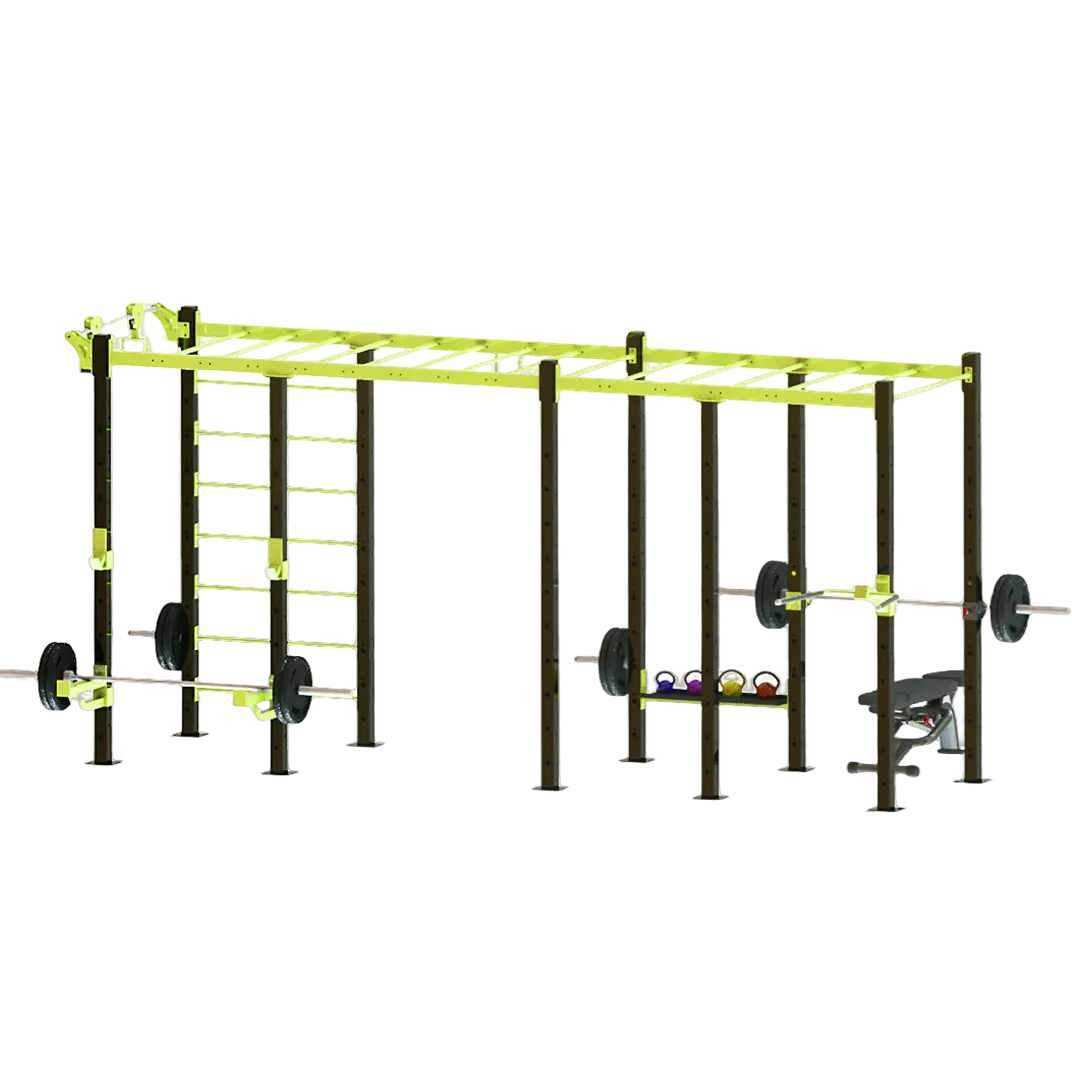 Aangepaste Rig Fitness Apparatuur Body-Building Power Custom Multi Functionele Squat Rack Muur Rack Fitness Rigtionele Trainer