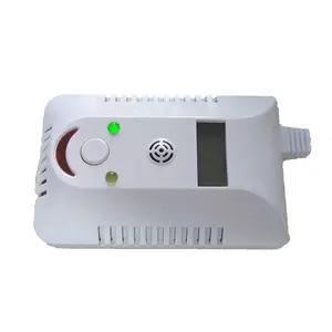 AC co detector red flashes carbon monoxide alarm with buzzer