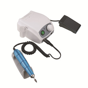 Petite machine électrique de sculpture sur bois de jade (style sud-coréen) avec poignée de brosse et tête d'aiguille bleue pour usage commercial - Product Image 1