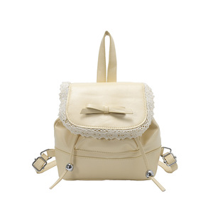 Sac à dos étudiant pour <span class=keywords><strong>femme</strong></span>, nouvelle collection 2025, tendance et élégant, style dentelle, portable, style ballet - Product Image 5