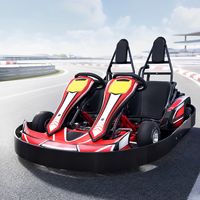 Carcasa Protectora Anti-Impactos para Go Kart Eléctrico, Potente, para Dos Jugadores Adultos, Equipo de Carreras para Circuito de Diversión