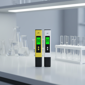 Testeur de qualité de l'eau numérique <span class=keywords><strong>PH</strong></span>-mètre 0,00-14,00pH avec précision de 0,01pH, écran LCD, OEM ODM, vente en gros - Product Image 3