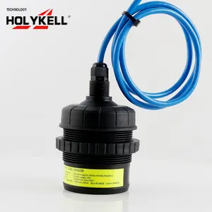 Holykell 4-20mA RS485 ultrasonic liquid fuel tank level measuring instrument