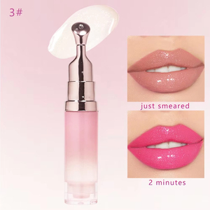 Baume à lèvres nourrissant et hydratant, effet <span class=keywords><strong>repulpant</strong></span> et scintillant, 6 teintes, à base de peptides, fabriqué en Chine, <span class=keywords><strong>le</strong></span> <span class=keywords><strong>plus</strong></span> populaire - Product Image 3