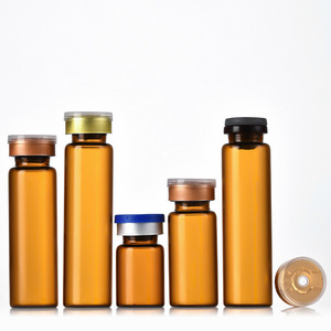 Beauty Needle <b>Light</b> Avoiding Freeze Dried Powder Glass Bottle Amber 5ml 10ml 20ml Glass Bottles - Product Image 3