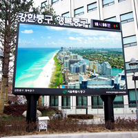 Affichage mural numérique LED IP65 P2.5 SMD1921 pour entreprises, installation sur colonne, prise en charge de l'animation, signalétique pour magasins de détail