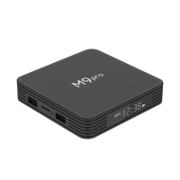 Nuevo TV Box M9 Pro ATV Android 11 Amlogic S905x4 Quad Core 5G Wifi 4k 4GB 64GB Smart TV Android Box con Control Remoto por Voz BT Grande