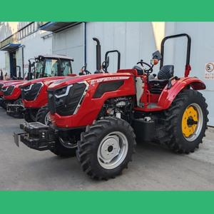 รถแทรกเตอร์การเกษตรคุณภาพสูงสำหรับตลาดยุโรป ขับเคลื่อน 4 ล้อ พร้อม ROPS 12F+12R สตาร์ท 75 แรงม้า - Product Image 4