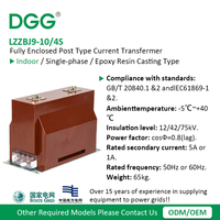Transformador de corriente de potencia DGG de alto voltaje CT IEC certificado para subestaciones y sistemas de distribución