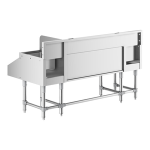 Commercial Bar Cocktail Prep <b>Worktable</b> Commercial Kitchen Steel Fabrication Commercial Kitchen Kitchen Equipment For Restaurant - Product Image 3