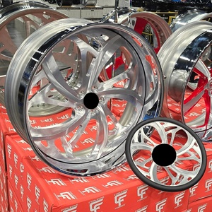 Jantes forgées de 20, 21, 22, 24 et 26 pouces pour Chevrolet Caprice, Chevy Bel Air, Impala, Chevelle, Cutlass, Regal, 442, Donk, G-Body, SF-9946 de 1987 - Product Image 1