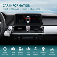 Autoradio portable Android 13 KLYDE 10.25/12.3 pouces pour BMW X5/X6 E70/E71/F15/F16 2008-2018 avec CarPlay sans fil et navigation GPS