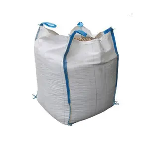 Bolsa grande tubular súper sacos ampliamente utilizados 2 toneladas bolsas de eslinga proveedor de cemento lona 1 tonelada bolsas a granel