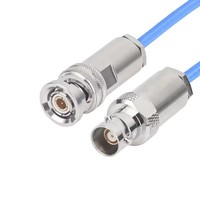 Cable BNC TRX316, Cable Coaxial Triple Macho-Hembra de Doble Cabeza, Línea de Prueba, Jumper de Bus 1553B, Cable Triax 316, BNC Macho a Macho a Hembra