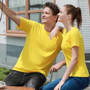 T-shirt da uomo con ricamo e stampa personalizzata t-shirt in cotone bianco t-shirt Unisex aggiungi il tuo disegno di immagine del testo Camiseta mascolina - Product Image 3