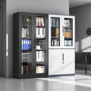 Beidong cửa kính lưu trữ Locker cho văn phòng sử dụng chất lượng tốt nhiệm vụ nặng nề tập tin tài liệu lưu trữ tủ thép - Product Image 4