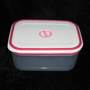 Rectangular <b>Microwave</b> Food Storage Container Set 4 Pieces Airtight Clip On <b>Lid</b> Kitchen Refrigerator Use - Product Image 2
