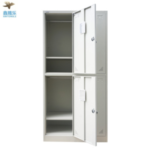 <span class=keywords><strong>Amazon</strong></span> Offre Spéciale Casier en métal à 4 portes en acier pour salle de sport, dressing, armoire de rangement pour vêtements, armoire pour uniformes du personnel scolaire - Product Image 6