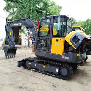 Venta caliente Volvo ec60 ec60dl excavadora usada en buenas condiciones VOLVO EC55D EC60B EC60D EC80D Excavadora sobre orugas EC60D PR - Product Image 5