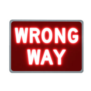 Segnali stradali di energia stradale di traffico solare di vendita calda con illuminazione a led segnali di avvertimento a led di errore - Product Image 4