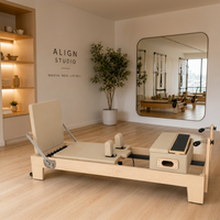 Machine de Pilates Reformer à Noyau en Bois d'Érable, Prix Fabricant, Équipement d'Entraînement de Yoga et de Pilates