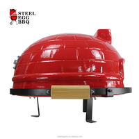 Four à pizza en céramique de table à bois, vente chaude, four à pizza traditionnel portable, cuisson au bois