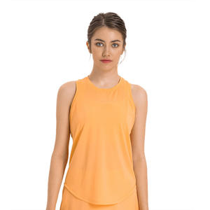 Venta al por mayor transpirable de alta calidad Fitness Out Gym Ladies Yoga chaleco Crop secado rápido camisetas sin mangas de las mujeres - Product Image 4