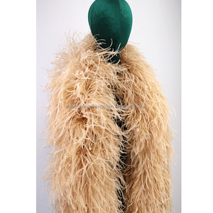 30 Plyカラフルバルクダチョウフェザーボアパーティーウェディングファッションドレス服衣装装飾ステージショー - Product Image 5