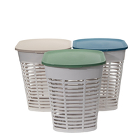 Nouveau Panier à Linge Multifonctionnel Moderne en Plastique PP Léger et Durable, Écologique, Grande Capacité, pour Salle de Bain et Rangement de Vêtements 2025
