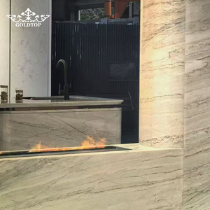 GOLDTOP Luxury <b>Stone</b> Waldorf Quartzite Polished Natural <b>Stone</b> Big Slab Wall Tile for Living Room Apartment Hotel Villa - Product Image 4
