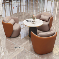 Fauteuil en bois de luxe moderne pour hôtels, banques, centres commerciaux, bureaux de vente, salles de réunion et de négociation, et zones de carteaux.