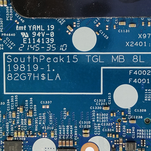 Original nouveau pour Dell Latitude 5520/Precision 3560 carte mère i7-1185G7 0FY3V3 South Peak 15 TGL MB 8L 19819-1 - Product Image 4