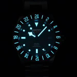 <span class=keywords><strong>Montre</strong></span> homme automatique mécanique classique en <span class=keywords><strong>titane</strong></span> 20ATM personnalisée en gros, NH35 Diver GMT NH34, verre <span class=keywords><strong>saphir</strong></span> vintage, à vendre - Product Image 3